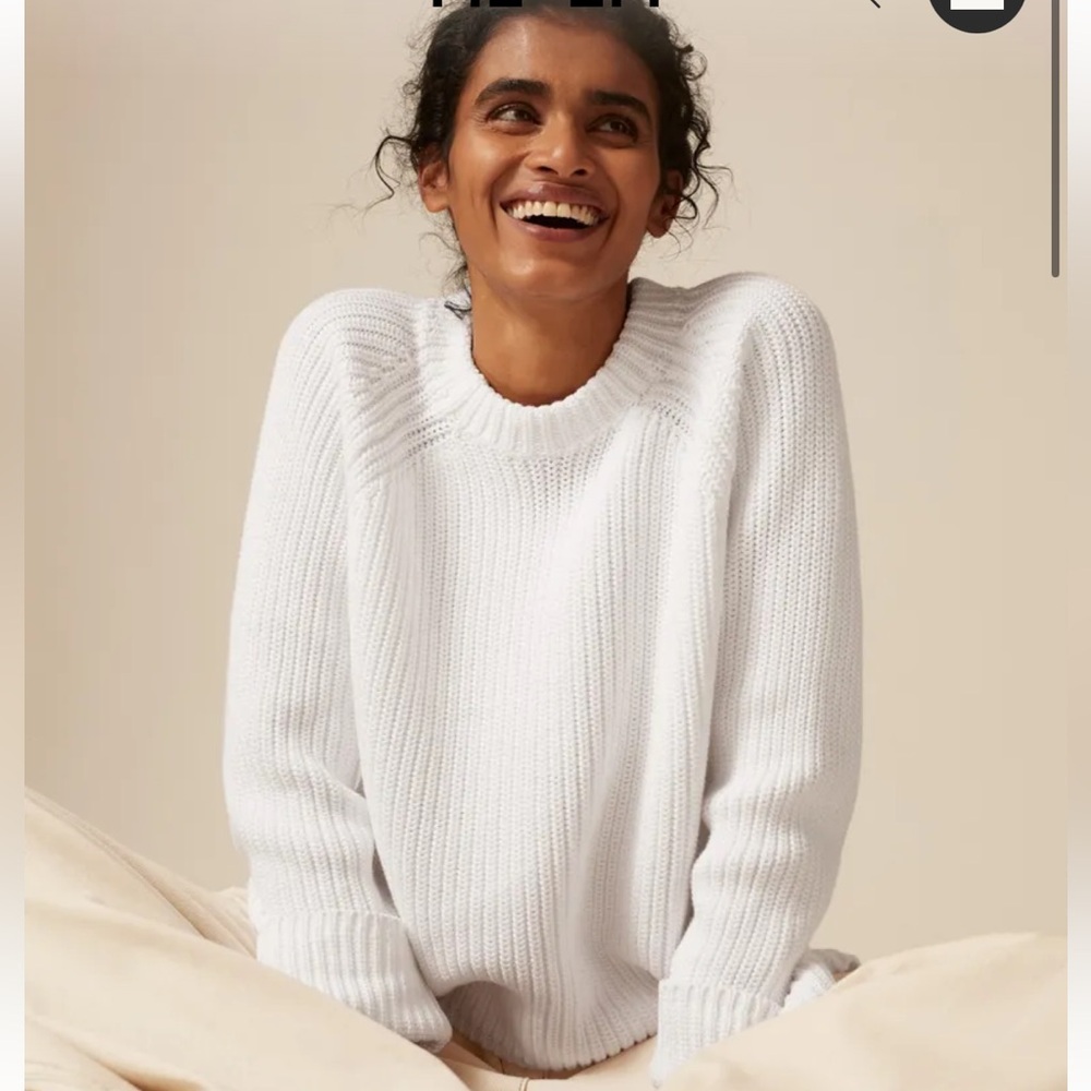 ME+EM RIBBED SWEATER